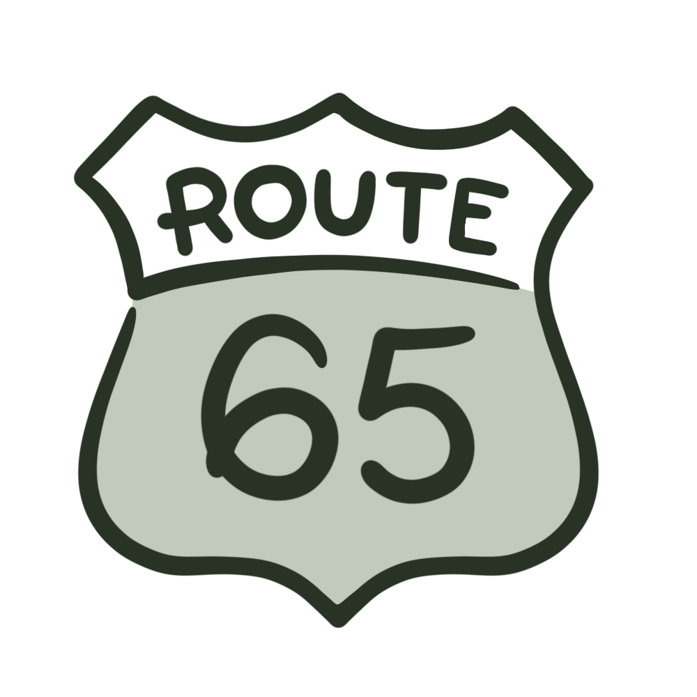 Route65 Sign Drawn